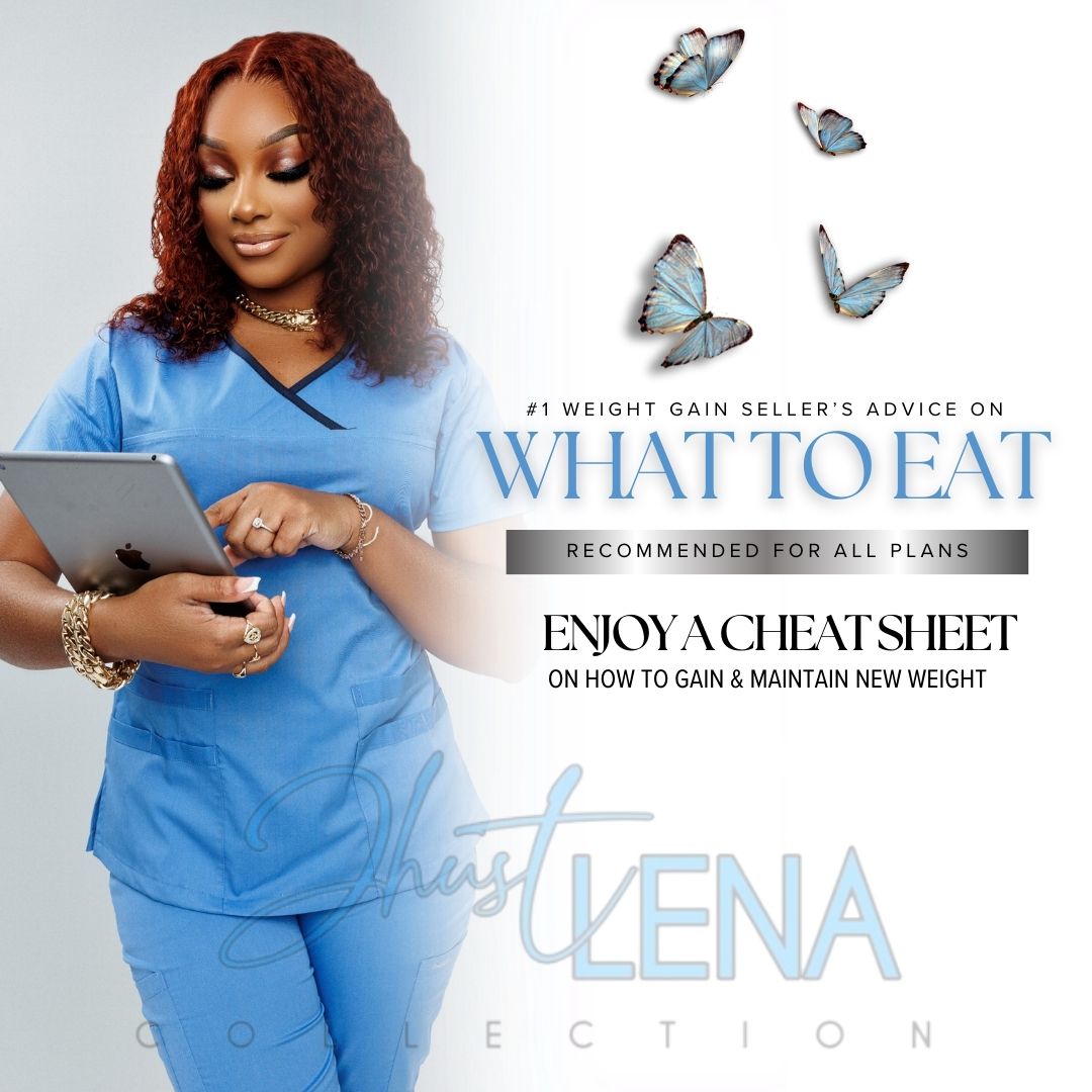 JHUSTLENA WEIGHT GAIN PLAN – WHAT TO EAT