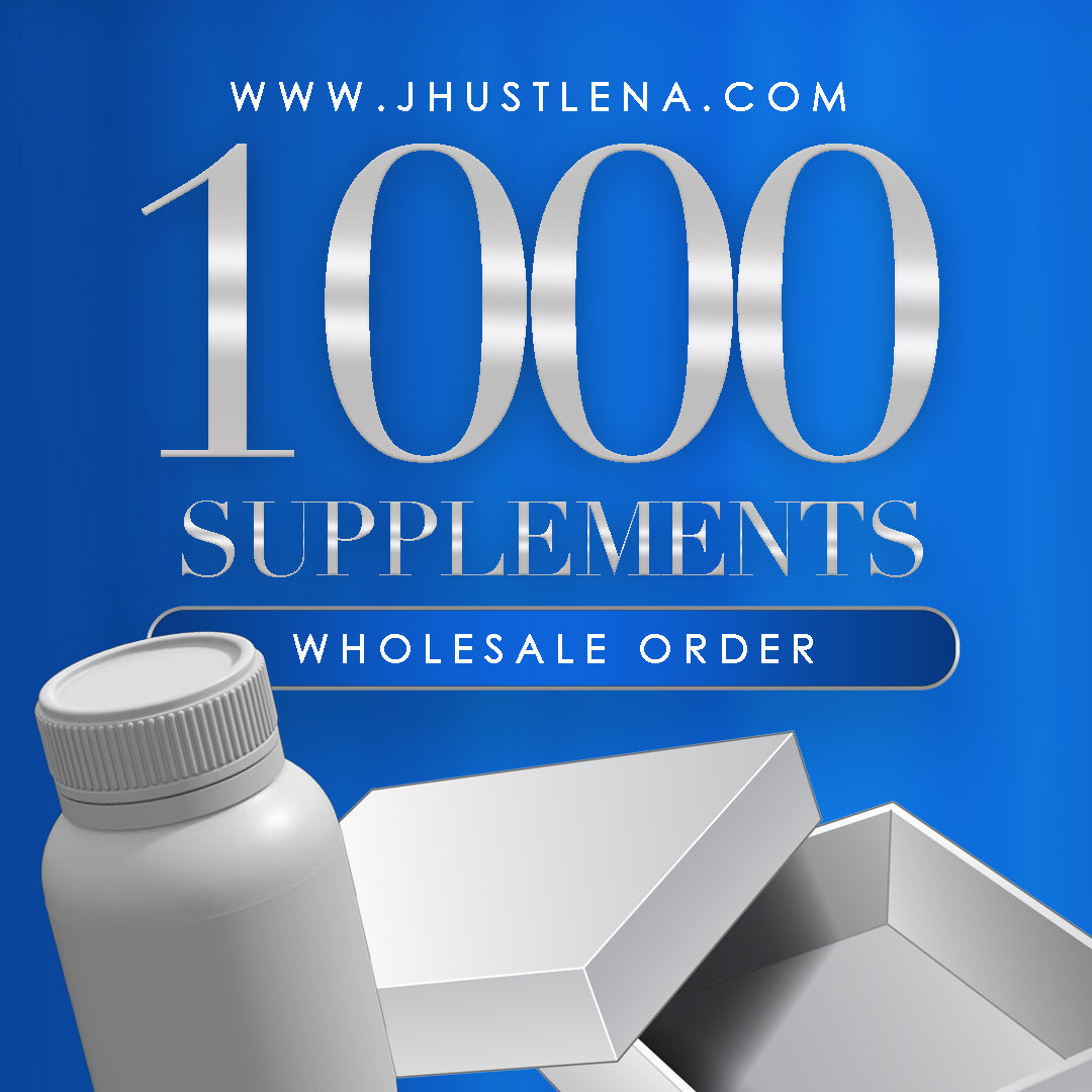 JLC Weight Gain Orders 1,000 Supplements (Minimum Order) - Login to See Price